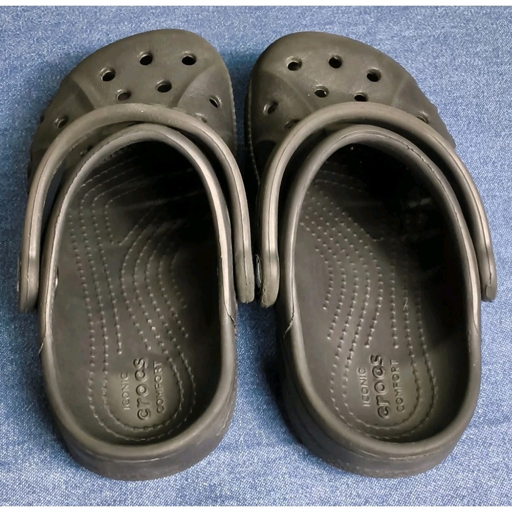 Crocs Kids Baya Clogs Black Size C9 - Picture 3 of 4